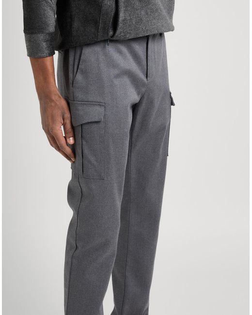 Dondup Gray Trouser for men