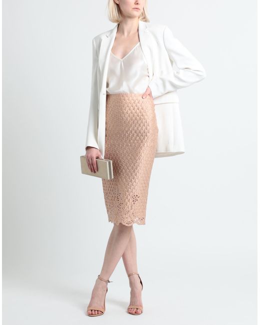 Ermanno Scervino Pink Midi Skirt