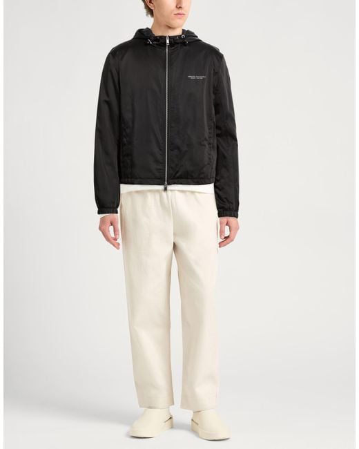 ARMANI EXCHANGE Black Jacket for men