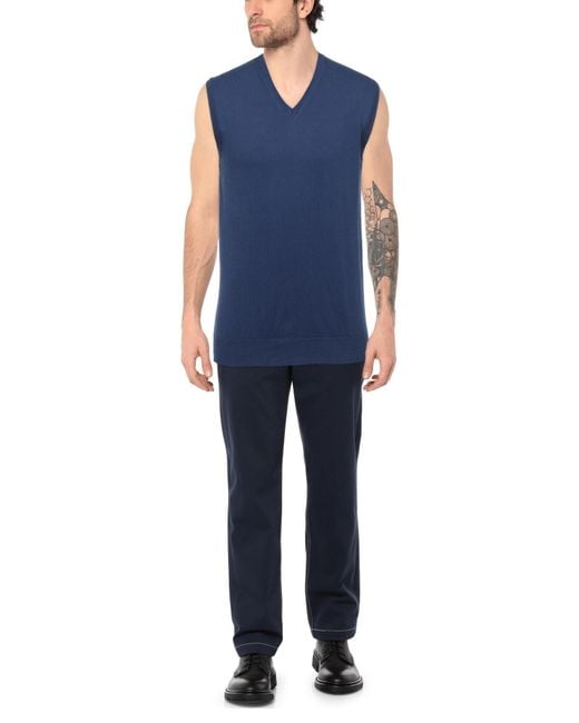 Tsd12 Blue Sweater for men