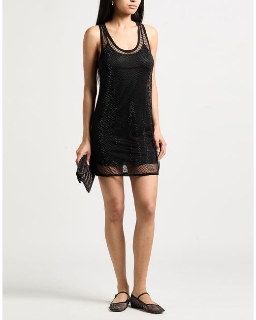 ARMANI EXCHANGE Black Mini Dress