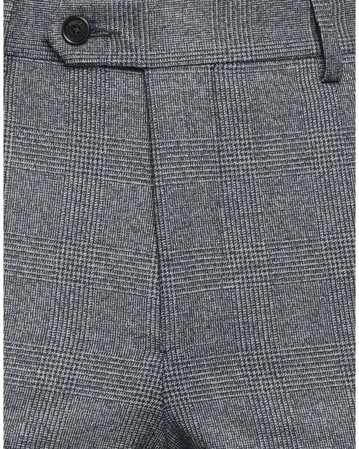 Paoloni Gray Pants for men
