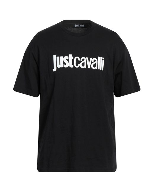 Just Cavalli Black T-shirt for men