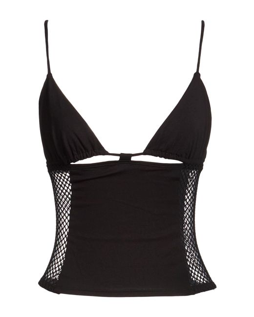 Top Miaou de color Black