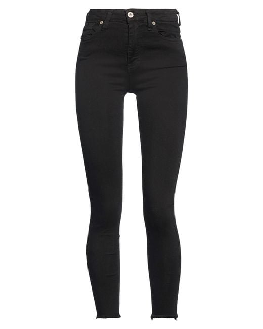 Please Black Jeans Cotton, Polyester, Elastane