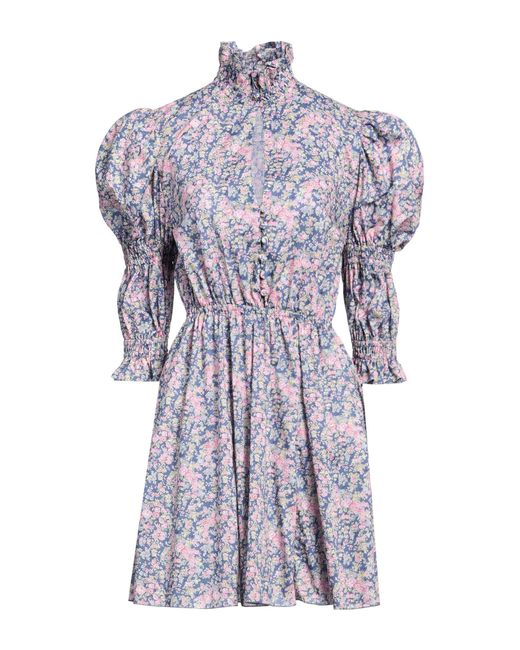 Philosophy Di Lorenzo Serafini Blue Mini-Kleid