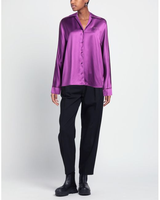 Off-White c/o Virgil Abloh Purple Shirt