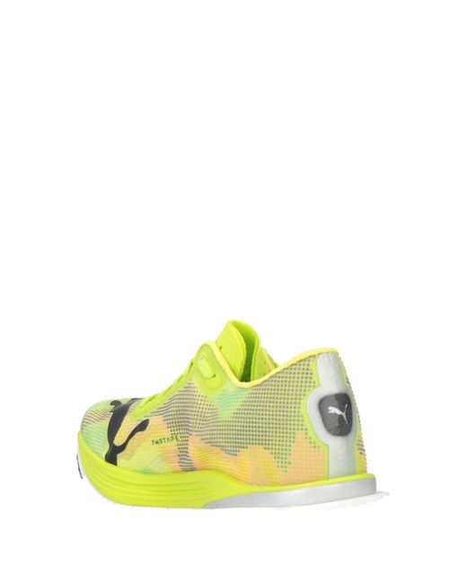 PUMA Yellow Nitro Elite Sneakers Textile Fibers