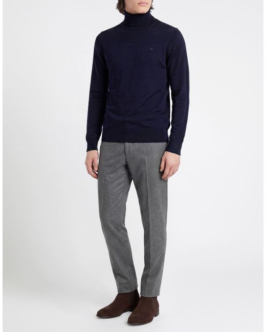 Brooksfield Blue Turtleneck for men