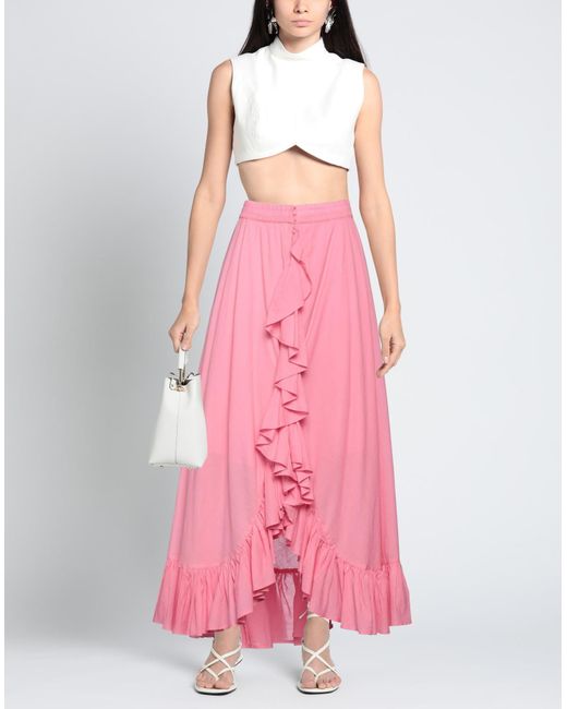 Laurence Bras Pink Maxi Skirt