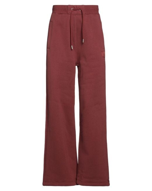 Nike Red Pants Cotton, Polyester