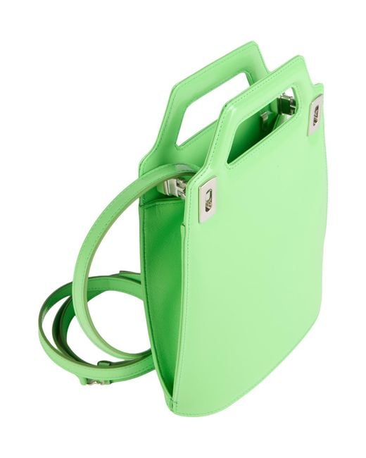 Ferragamo Green Handbag