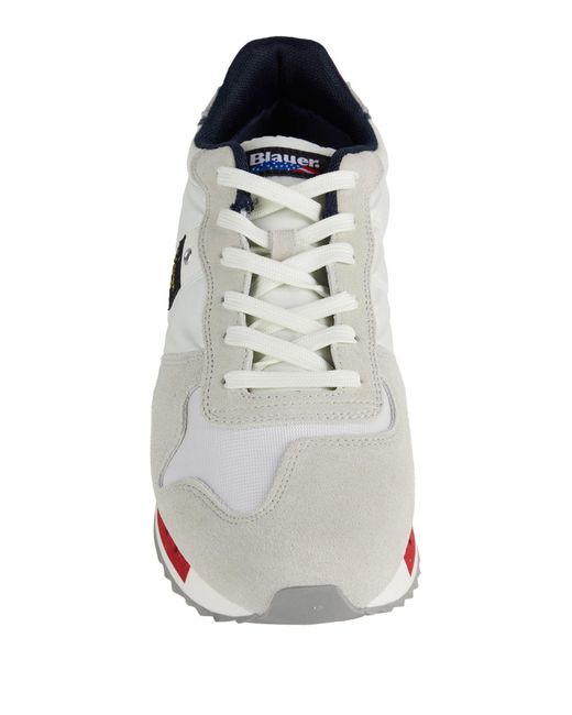 Blauer White Trainers for men