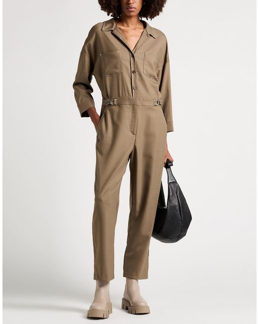 Maje Natural Jumpsuits