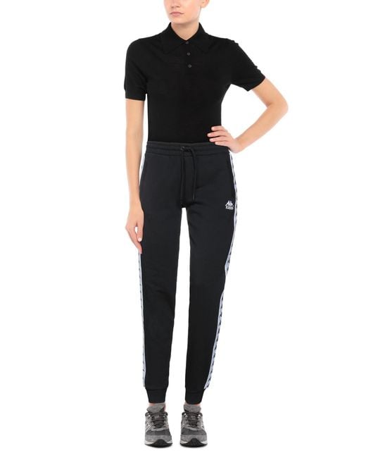 Kappa Blue Pants Cotton, Polyester