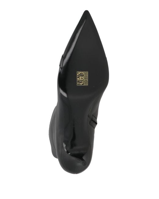 Versace Black Ankle Boots Lambskin