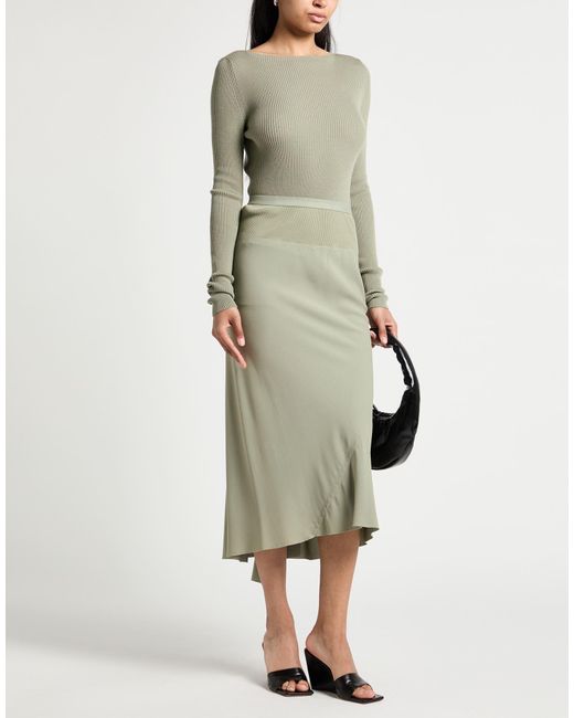 Rick Owens Gray Sweater Wool