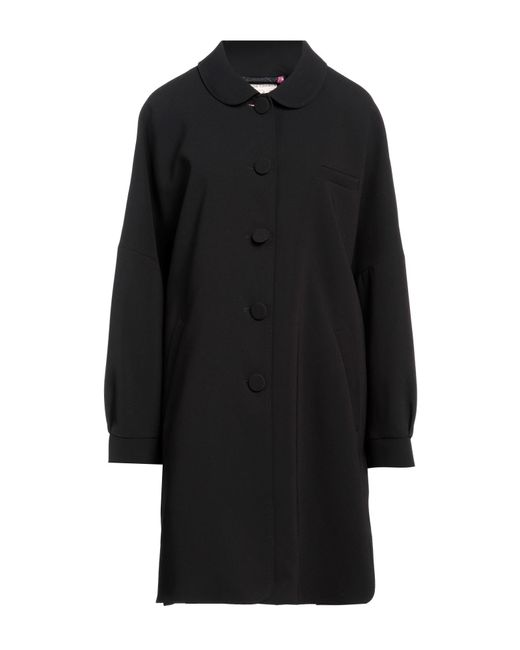 Maison Common Black Overcoat & Trench Coat