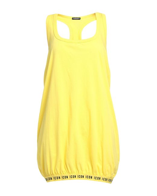 DSquared² Yellow Beach Dress
