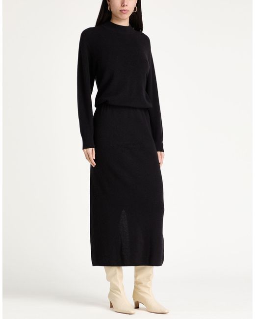 Des Petits Hauts Black Midi Dress