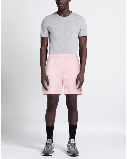 MSGM Pink Shorts & Bermuda Shorts for men