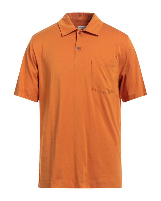 Dries Van Noten Orange Polo Shirt for men