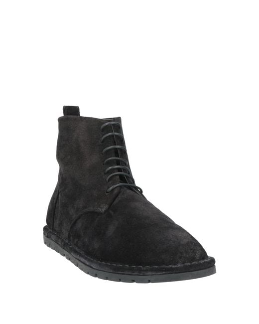 Marsèll Black Gomme Ankle Boots Calfskin for men