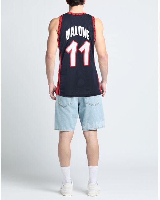 Mitchell & Ness Blue Tank Top for men