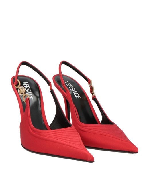 Versace Red Pumps