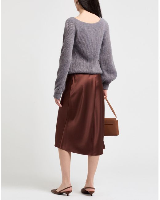 Brunello Cucinelli Gray Sweater Mohair Wool, Alpaca Wool, Polyamide, Viscose, Polyester
