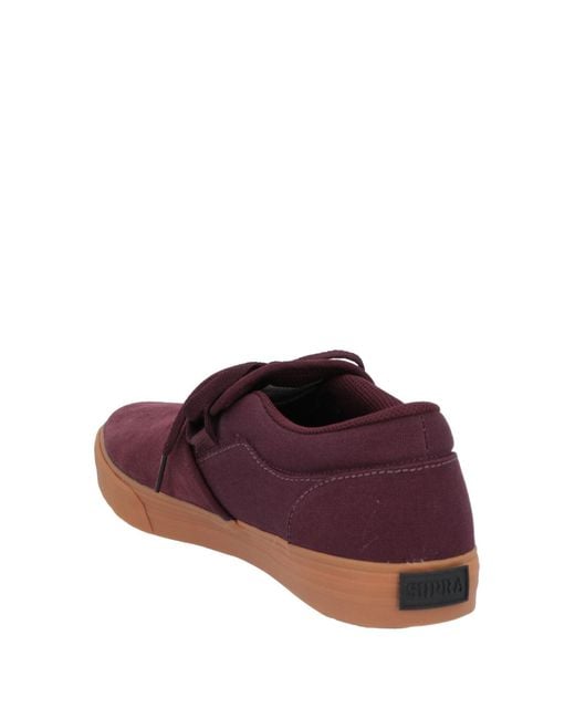Sneakers Supra de hombre de color Purple