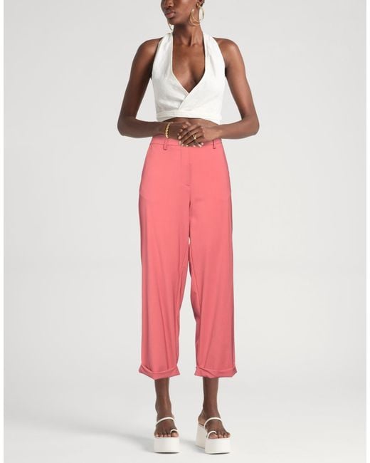 Momoní Red Pants Virgin Wool, Elastane