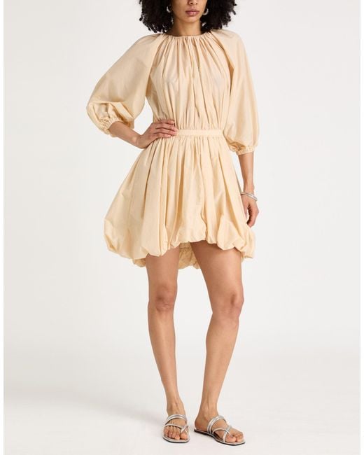 Philosophy Di Lorenzo Serafini Natural Mini Dresses