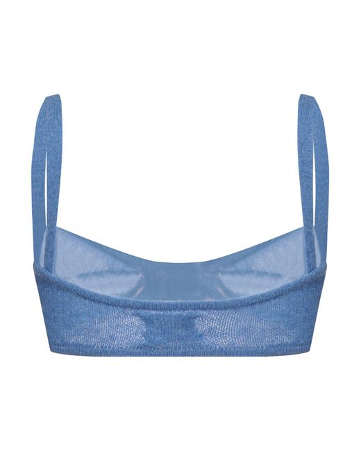 Khaite Blue Top