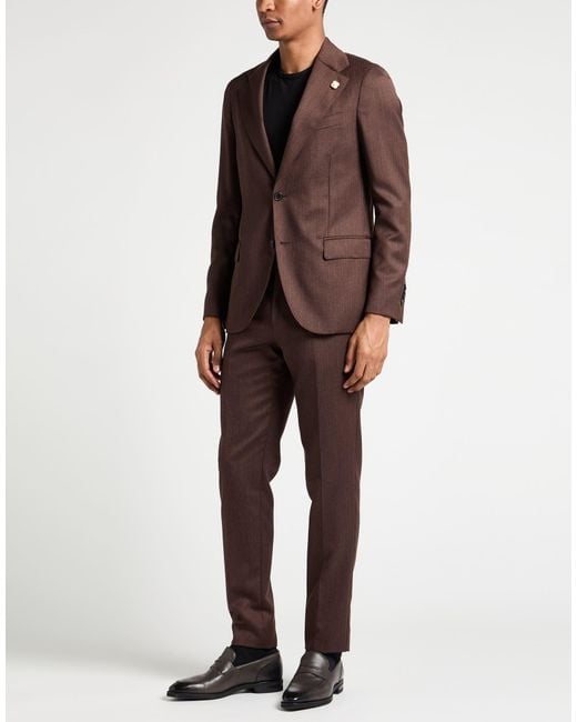 Lardini Brown Suits for men