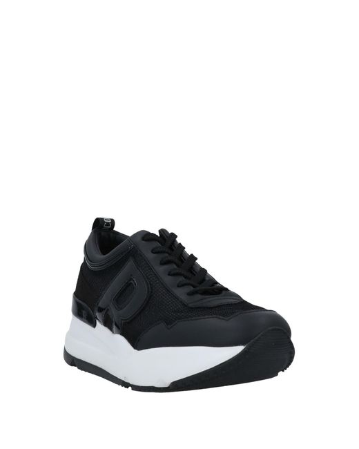 Rucoline Black Sneakers Textile Fibers, Soft Leather