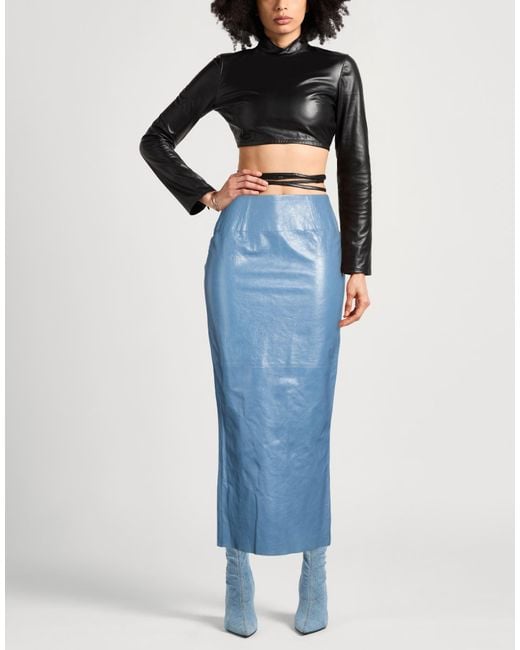 Marni Blue Maxi Skirts