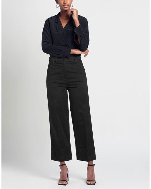 Nora Barth Black Pants Cotton
