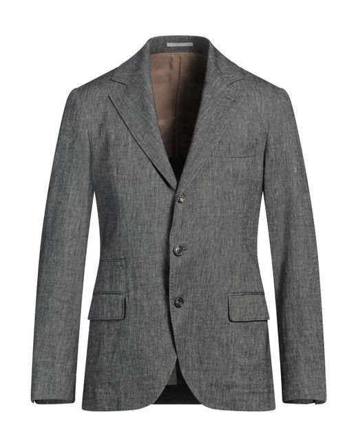 Brunello Cucinelli Blazer in Gray für Herren