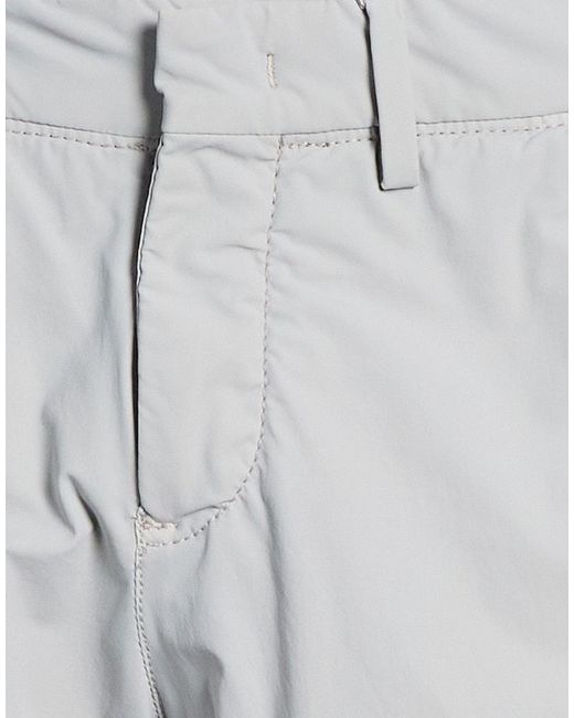 PT Torino Gray Pants Polyacrylic, Elastane for men