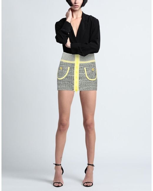 Cormio Gray Mini Skirt