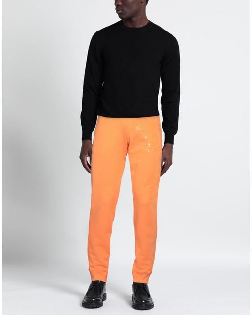 Moschino Orange Trouser for men