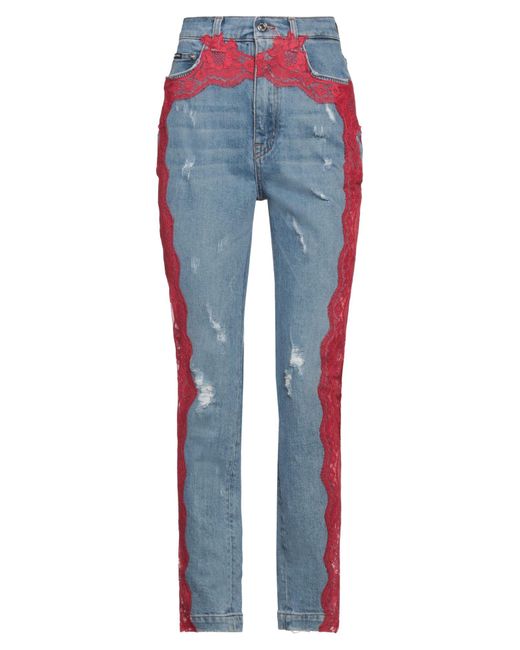 Pantaloni Jeans di Dolce & Gabbana in Blue