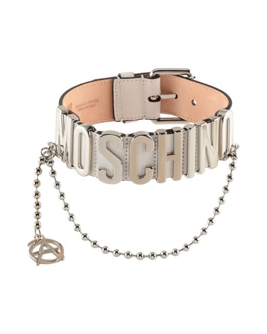 Moschino White Necklaces