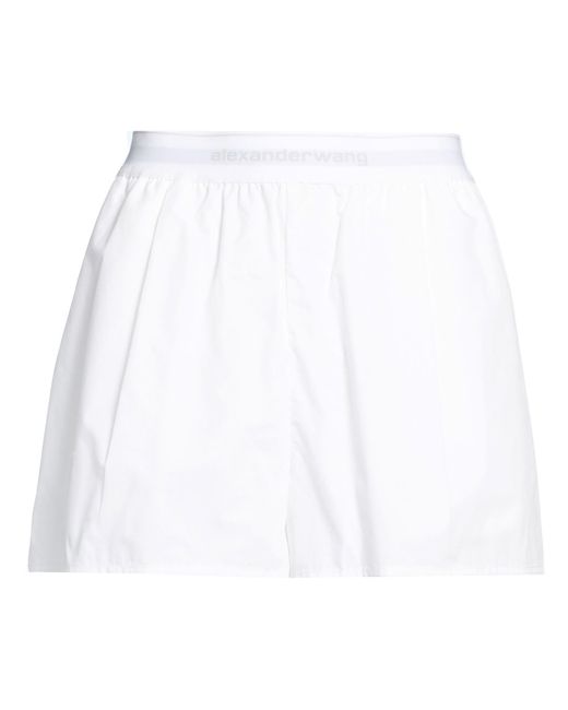 Alexander Wang White Shorts & Bermuda Shorts