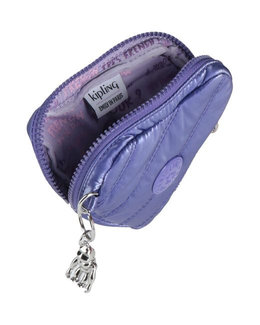 Kipling Blue Cross-Body Bag Polyamide, Polyurethane