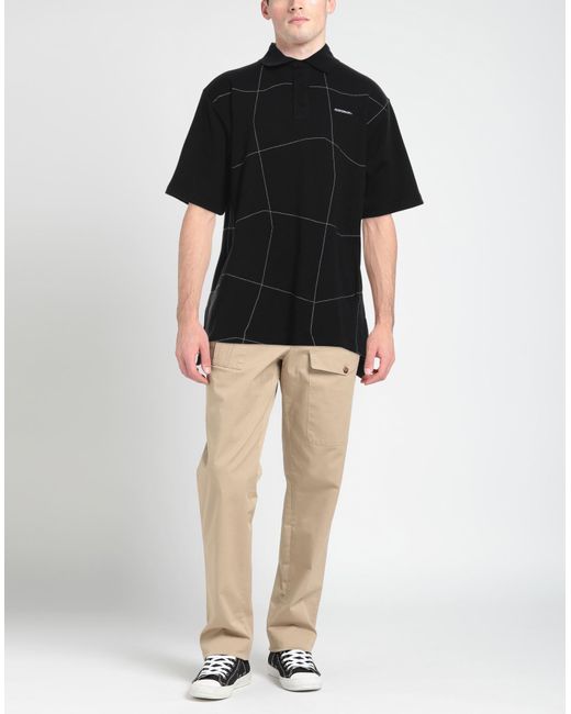 Adererror Black Polo Shirt for men