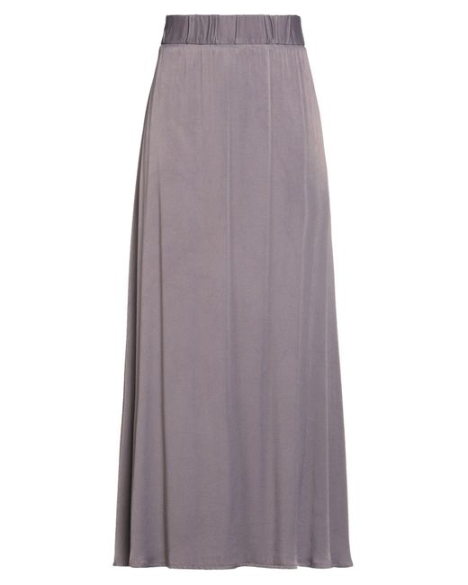 Alpha Studio Purple Lilac Maxi Skirt Viscose