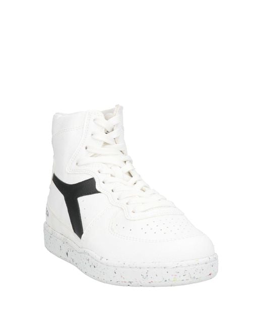 Diadora White Trainers