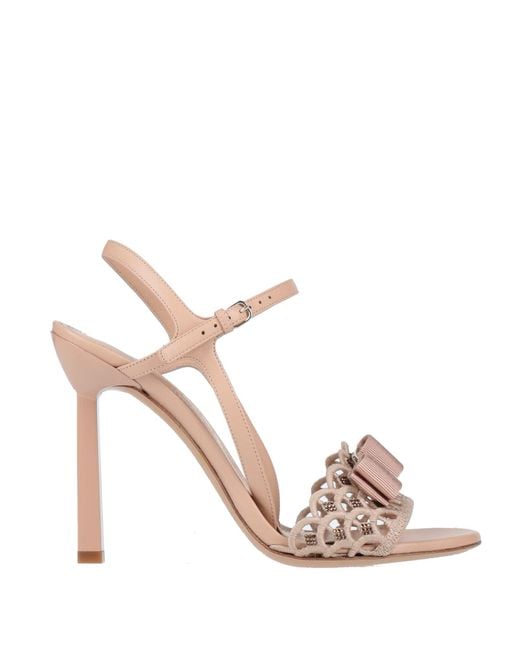Ferragamo Pink Sandals